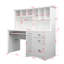 Bureau d'ordinateur à domicile avec huche-825469411