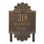 Plaque d'adresse sur 3 lignes Signature Series-653005179-653005063-653005177