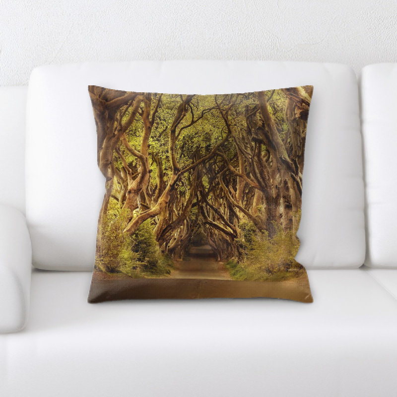 Microsuede Throw Pillow