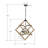 Wernfried 4 - Light Geometric Chandelier