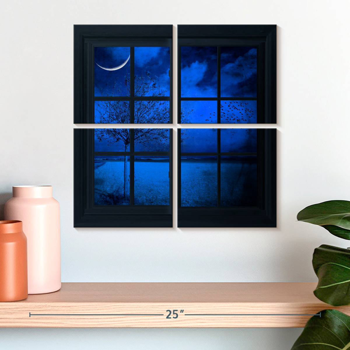 Winston Porter Moonlight Window | Wayfair