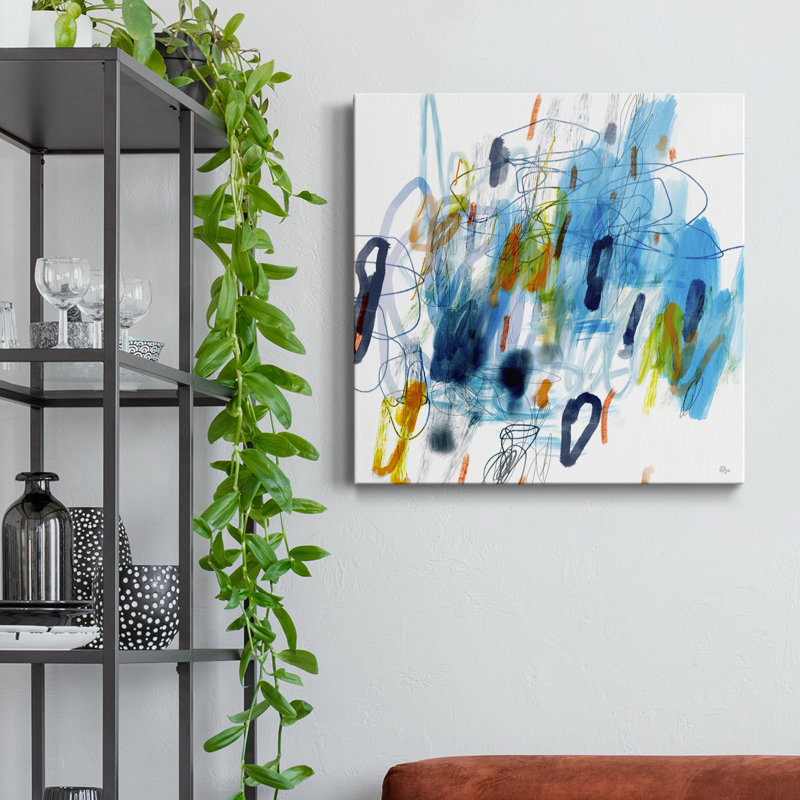 Up And Down-Premium Gallery Wrapped Canvas - Ready To Hang, 40" H x 40" W x 1" D