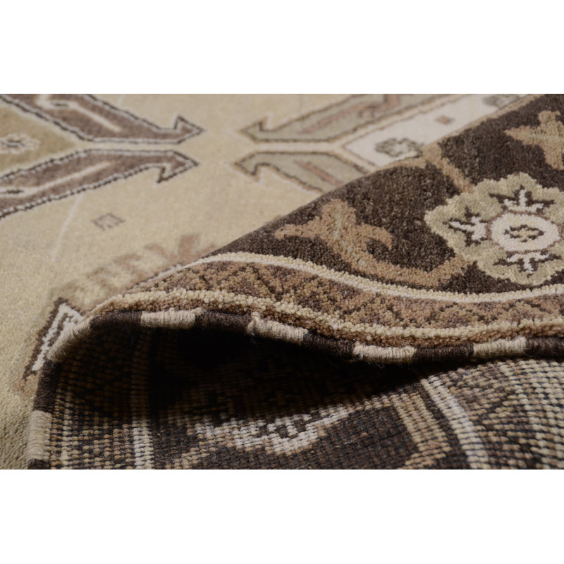 Classic Oriental Wool Area Rug, Rectangular 60 x 90cm