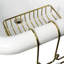Over-Sink Soap Holder with Towel Ring-1663953819