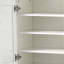 Range-chaussures 7 + 3 compartiments avec banc réglable, blanc, pour, banc et compartiments blancs pour couloir, vestibule, rangement
