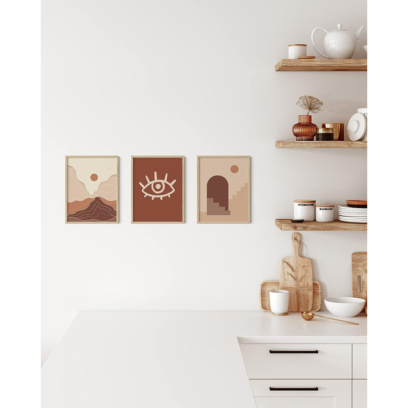 Cadre photo en bois, 8,5 po x 11 po, Beige