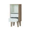 Cantin 79cm H x 33cm W Geometreic Bookcase