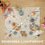 AIYAPLAY Baby Play Mat Foldable 196 x 176 x 1.5cm Astronaut & Planet Theme
