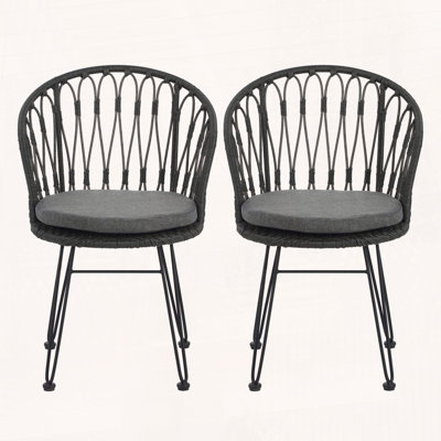 Tavon Chair, Set of 2, with Cushions