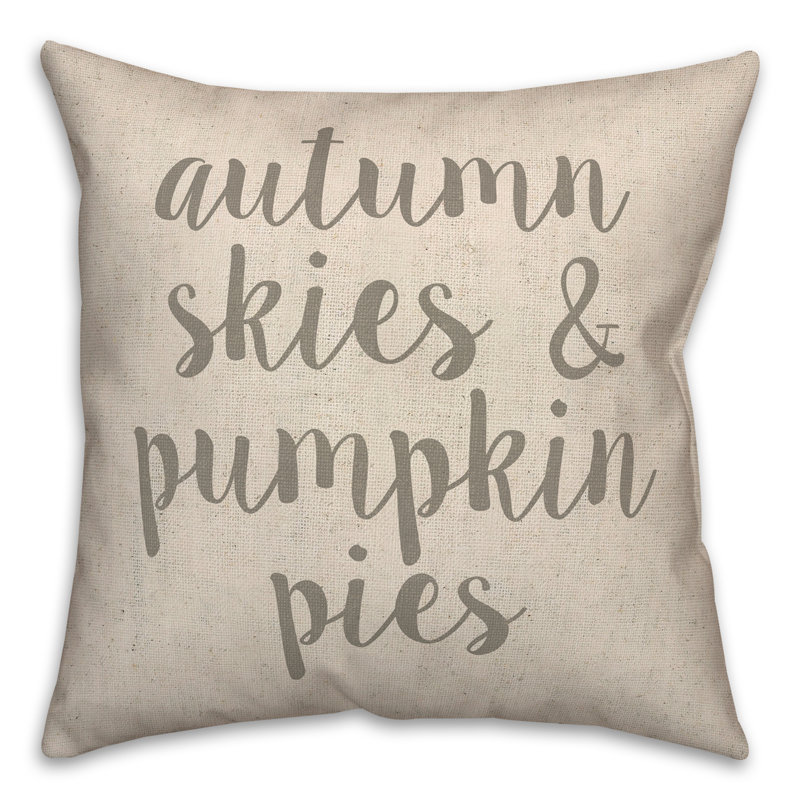  Housse et insert de coussin d'automne, H 18 po x l 18 po