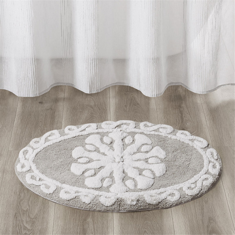 Round Cotton Tufted Bath Rug