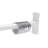 Utopia Alley Rustproof Wall Mounted Aluminum L-Shaped Corner Shower Curtain Rod, 68 inch Size by 28 inch-48168107