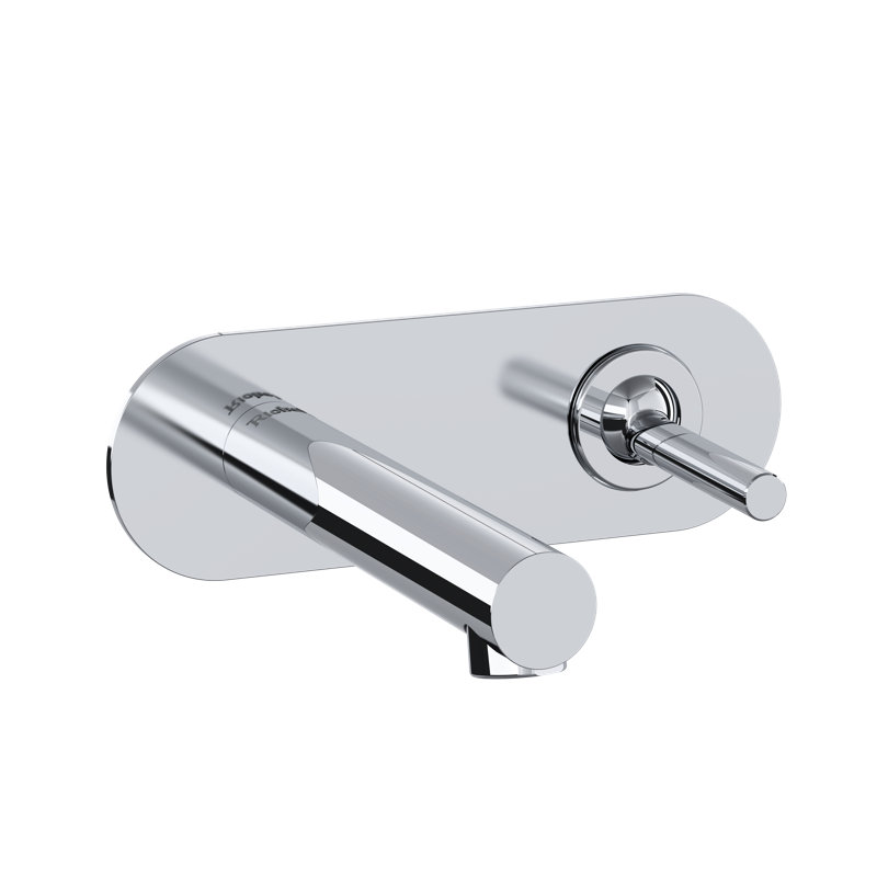 GS Wall Mount Lavatory Faucet Trim, Chrome