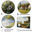 «Vineyard Charm Landscape I», ensemble d'art mural Vineyard-107764742-107764743