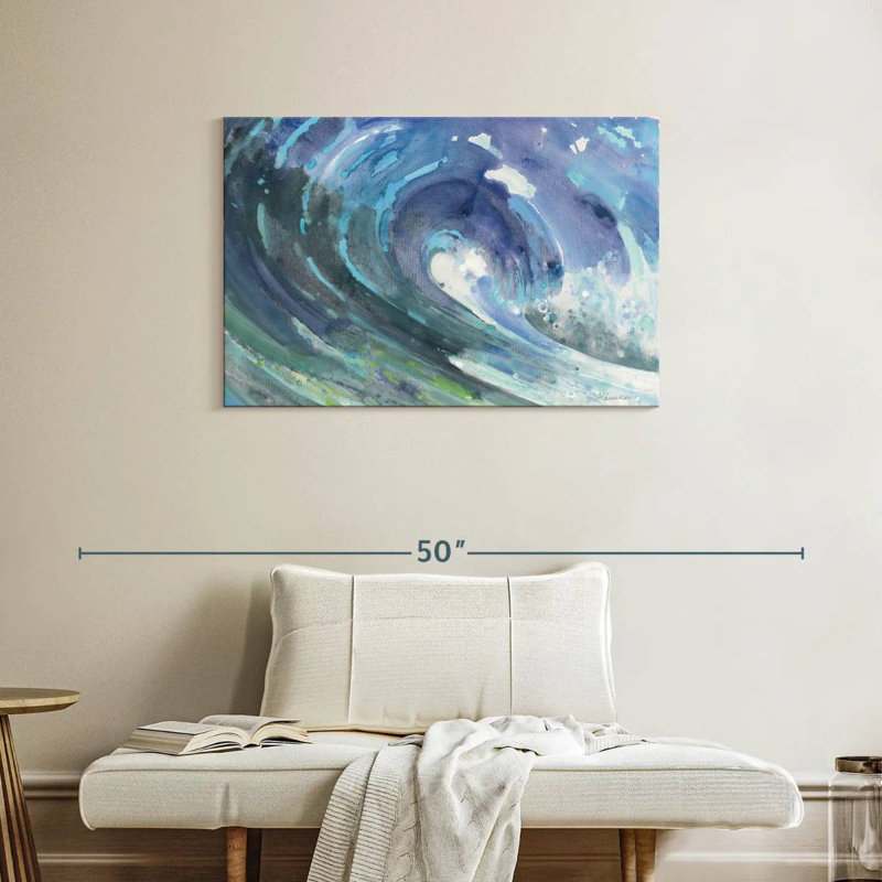 Senne Wave Curl, 24" H x 36" W