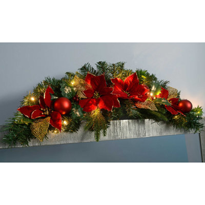 90cm Lighted Garland with Lights