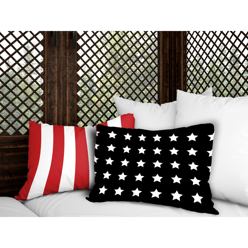 Coussin intérieur / extérieur Freedom, 25x18, Noir