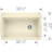 Diamond SILGRANIT 33.5" Super Single Dual Mount Kitchen Sink-17354952-40566057