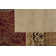 Abercorn Floral Border Beige Indoor Area Rug for Living Room, Dining Room, Bedroom