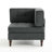 Tufted Corduroy Modular Armchair-1285028551