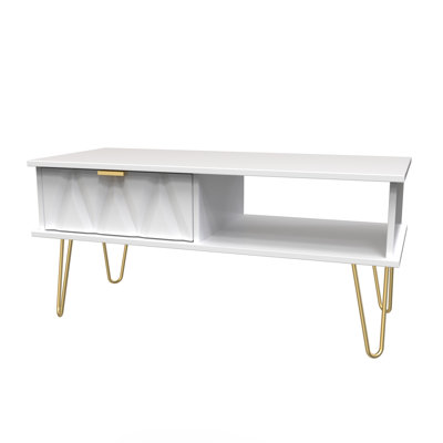 Diamond 1 Drawer Coffee Table