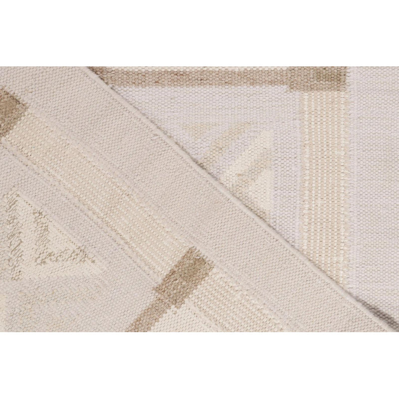 Scandinavian Wool Geometric Area Rug, Rectangle 10' x 14'