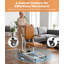 Fauteuil électrique avec 4 roues et coussin en polyuréthane-127294089