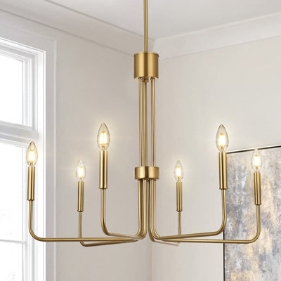 Qmari 6 - Light Dimmable Classic / Traditional Chandelier