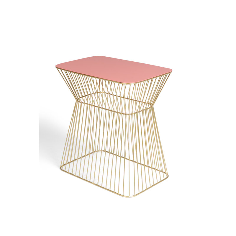 Table de bout No Offense, Vieux rose