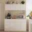 Armoire de cuisine avec comptoir pour four à micro-ondes l 63 po Calder-276646546