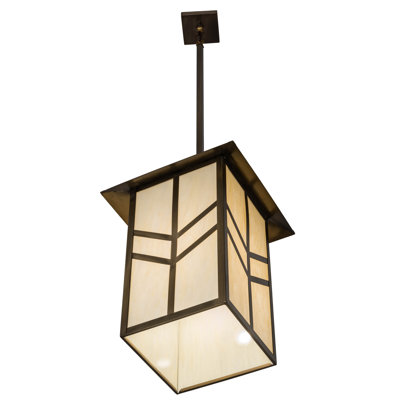 Luminaire suspendu 17 po carré Santa Fe