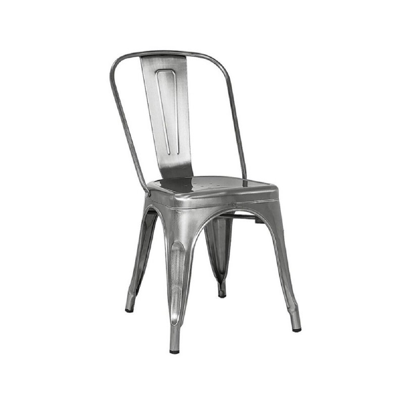 Chaise en métal 