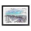 Sao Paulo Brazil Skyline in Abstract - Picture Frame Graphic Art Print-55764256-55764258