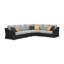 Canapé modulaire d'extérieur 4 pièces Hettie-123383287-123383288