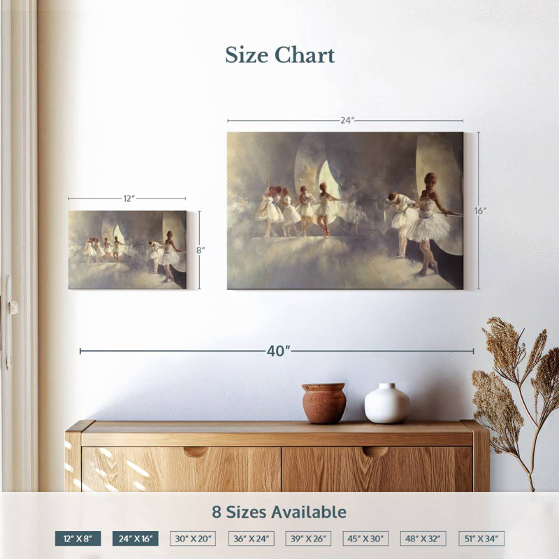 Enn Ballet Studio, H 16 po x l 24 po