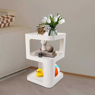 Table de bout en acier Bertile