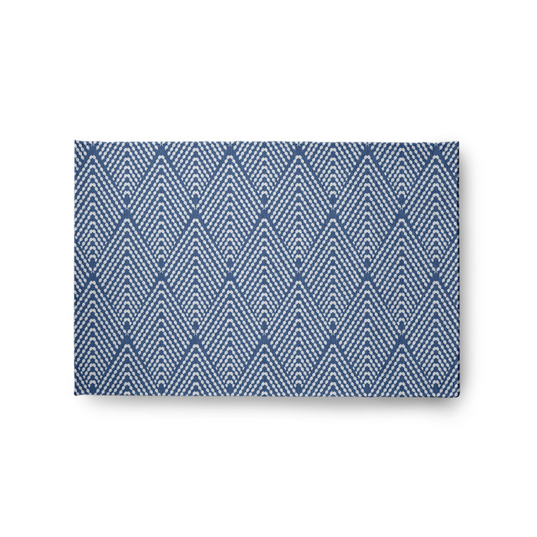 Chenille Geometric Indoor Rug