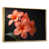 Toile avec cadre flottant or