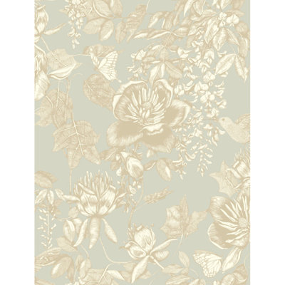 Tivoli Floral Wallpaper Roll