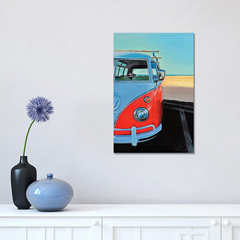 Reach The Beach by Antoine Renault - Wrapped Canvas Print, 30.48 cm H x 45.72 cm W