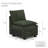 Luna Chenille Single Seat Armless Storage Chair For Modular Sofa-108055249