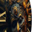 Horloge murale Majestic Glam Shaman-93383516