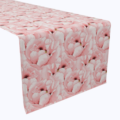 Table Runner, 100% Cotton, Floral 216