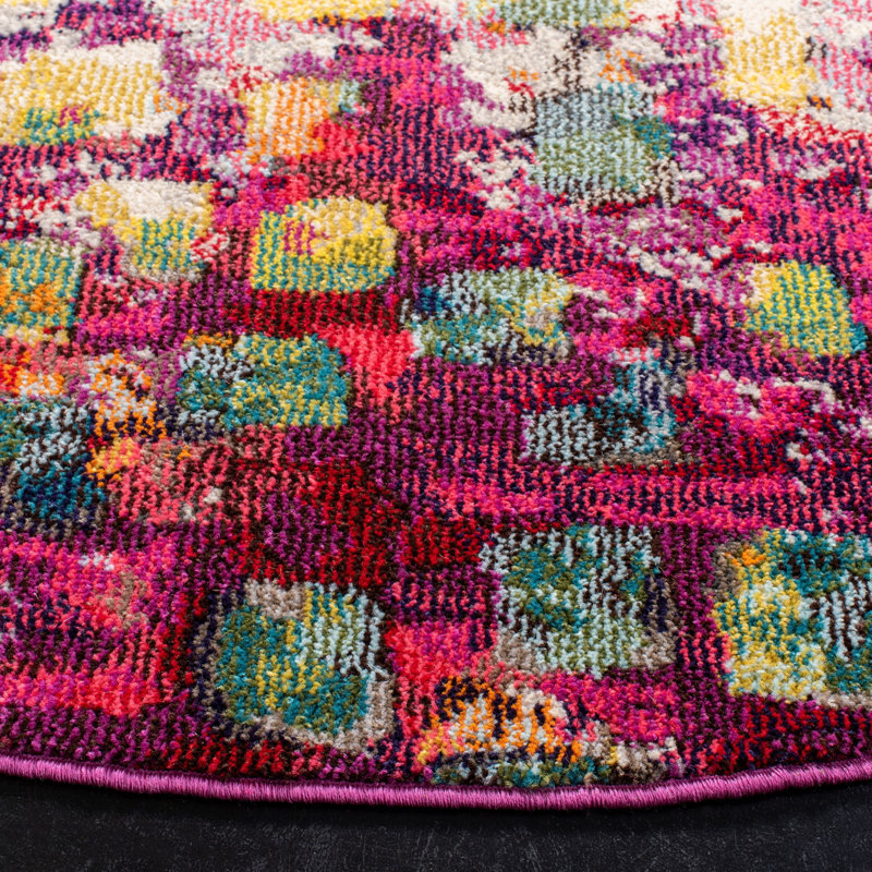 Vansickle Performance Abstract Rug, Rectangle 5'3" x 7'6"