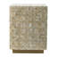 Square Capiz Stool
