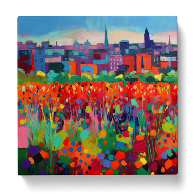 London Colour Field No.1 - Wrapped Canvas