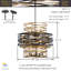 Brayden Studio Harnett Dark Bronze Finish Chandelier
