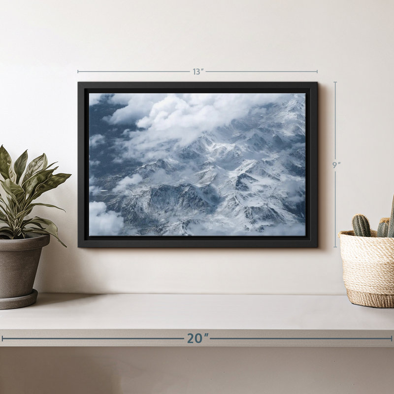 Nature "Art mural des montagnes du Karokolama", H 9 po x l 13 po