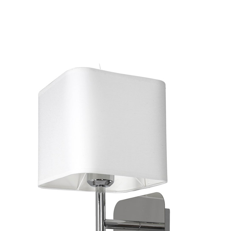 Napoli Armed Sconce, White
