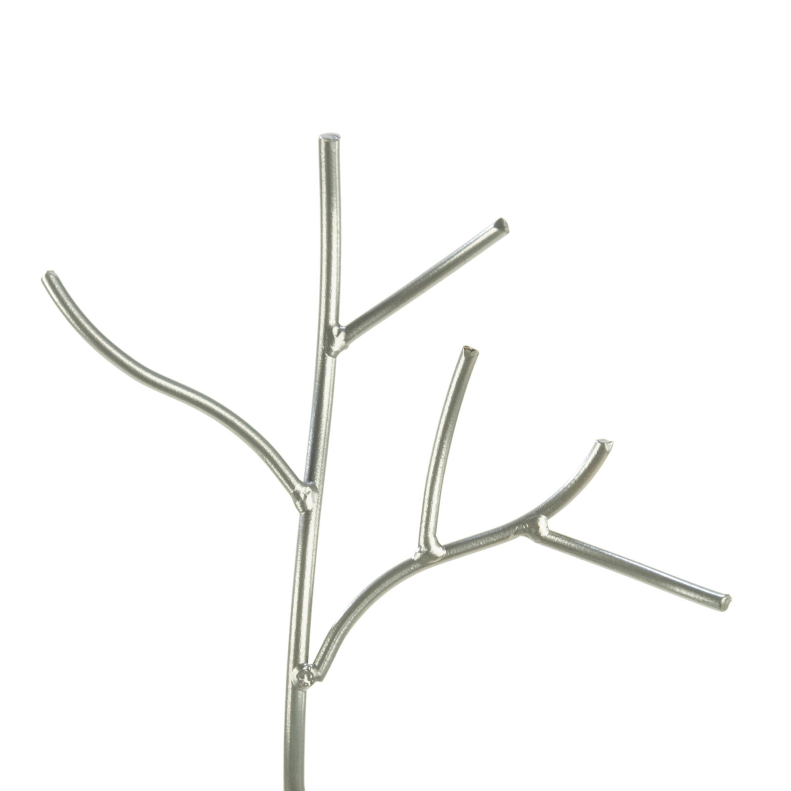 Decorative Ornament Tabletop Tree, Silver